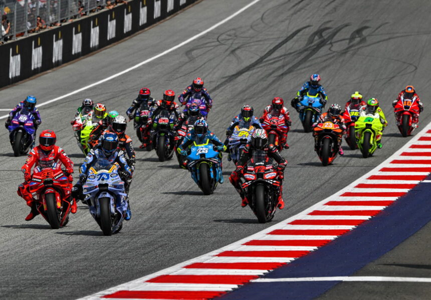 The Austrian MotoGP sprint was "dangerous and everyone was very lucky."