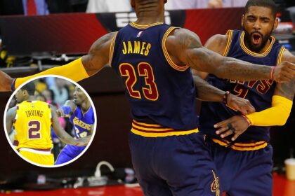 The former Cavaliers player says Kyrie Irving didn't allow LeBron James to "put his arm on his shoulders."