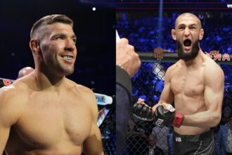 Dricus du Plessis and Khamzat Chimaev UFC 319