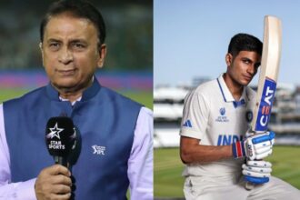 Shubman Gill and Sunil Gavaskar
