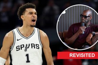 Victor Wenbanyama did something Kevin Garnett never saw before in his rookie season, "Moves of the Year."