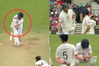 Watch Akash Deep Brutally Hits Ben Duckett On The Box Zak Crawley Laughs As Teammate Writhes In Pain