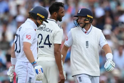 Watch Joe Root Turns Virat Kohli In Explosive Fight With Prasidh Krishna At The Oval