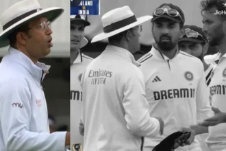 Watch Kumar Dharmasena Threatens To Ban KL Rahul After Joe Root Prasidh Krishna Fight In Oval Test