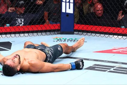 Watch: Olympic Wrestler and UFC Champ Panicked By BRUTAL Knockout at UFC 319