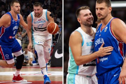 What happened in the Serbia vs Slovenia showdown between Nikola Dzókic and Luca Donsic, star wins with just 10 points