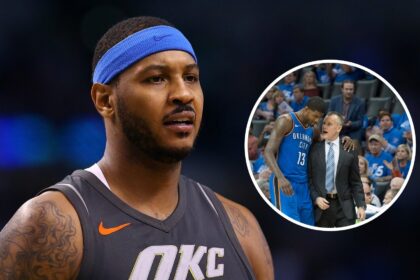 When Paul George explains why Billy Donovan was the main culprit in Carmelo Anthony's OKC Thunder's mistake