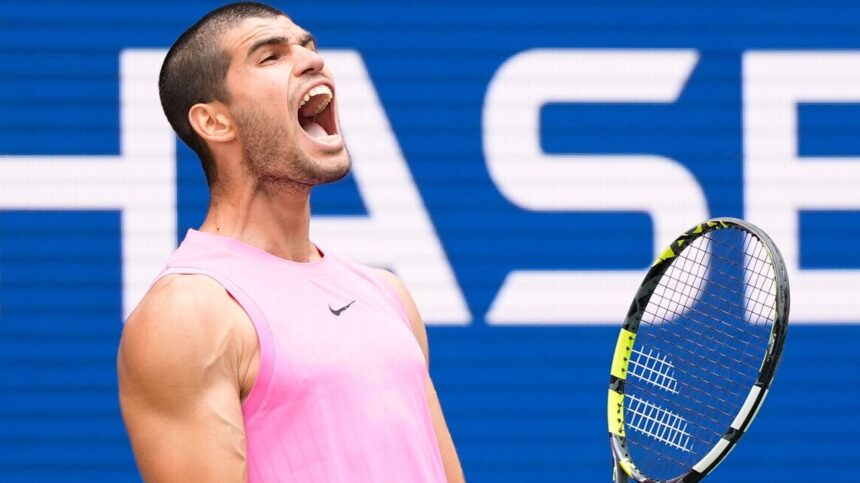 No. 2 Carlos Alcaraz Cruises heads for the 2025 US Open semifinals