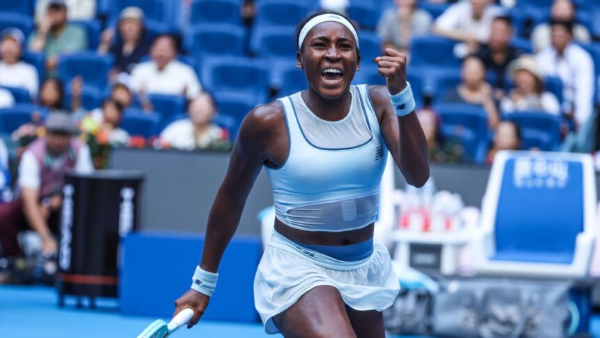 Cocogoffs up to the third round of the China Open