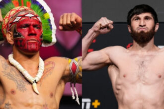 Alex Pereira Magomed Ankalaev UFC 313 weigh-ins