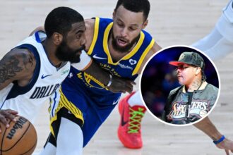 Allen Iverson chose the best handle between Kyrie Irving and Steph Curry, but Shaq disagrees