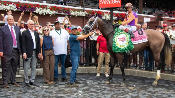 Buy or sell on the road to the Breeders' Cup: Hopeful Stakes Winner Ted Noffy