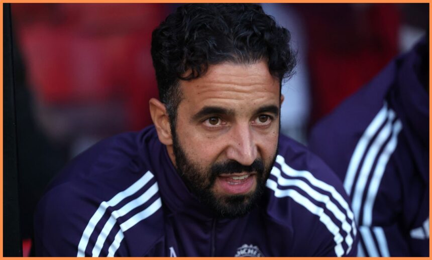 Man United manager Ruben Amorim