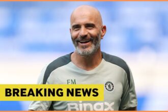 Chelsea manager Enzo Maresca
