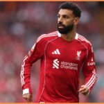 Mohamed Salah in action for Liverpool