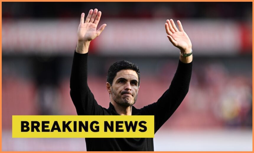 Mikel Arteta Arsenal breaking news