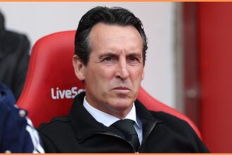 Aston Villa manager Unai Emery