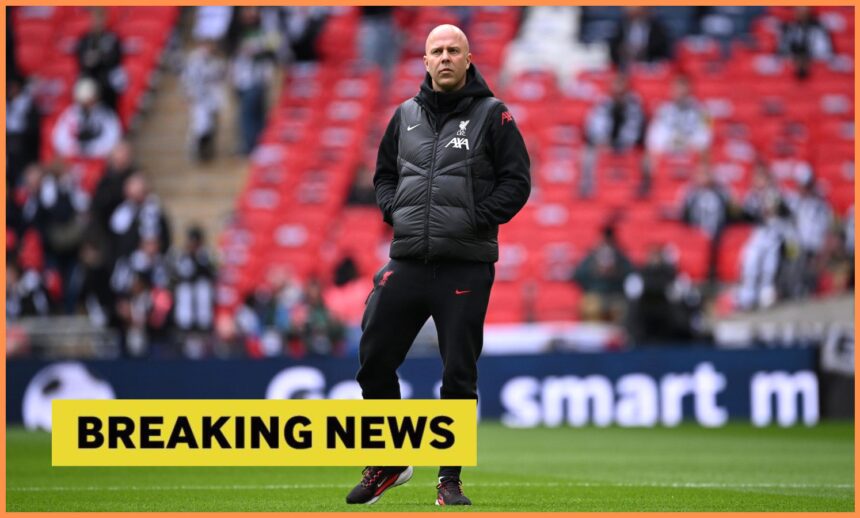 Liverpool manager Arne Slot