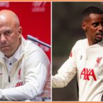 Arne Slot and Alexander Isak