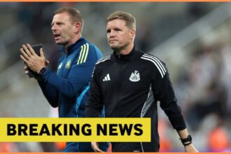 Eddie Howe breaking news