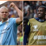 Erling Haaland and Alexander Isak
