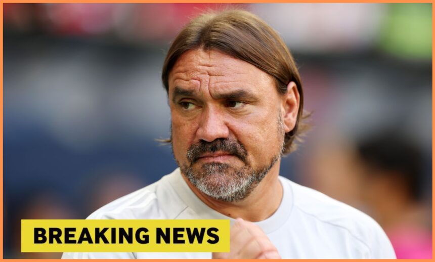 Leeds United manager Daniel Farke looks on during a pre-season friendly
