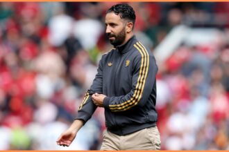 Man United manager Ruben Amorim