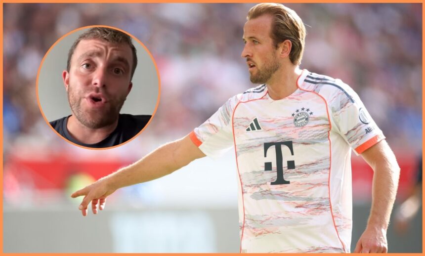Harry Kane and Fabrizio Romano
