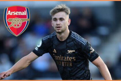 Billy Vigar during his time at Arsenal