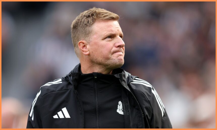 Newcastle United manager Eddie Howe
