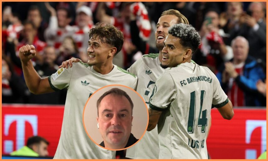 Harry Kane and Christian Falk