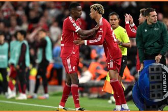 Liverpool strikers Isak and Ekitike