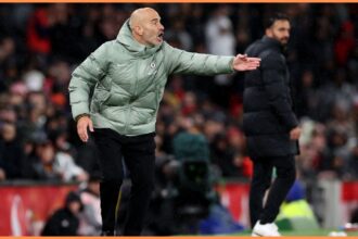 Chelsea manager Enzo Maresca