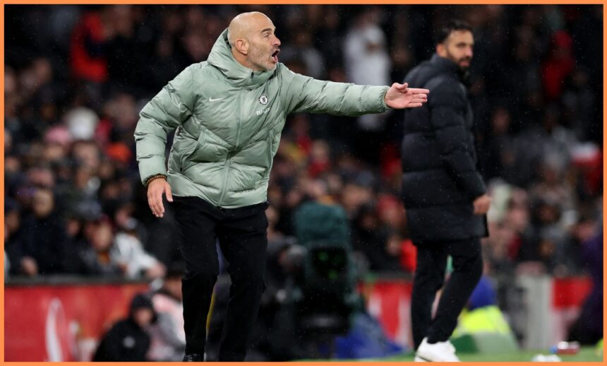 Chelsea manager Enzo Maresca