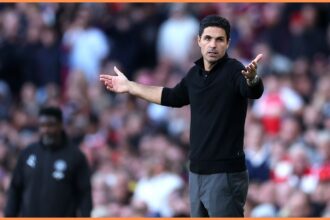 Arsenal manager Mikel Arteta