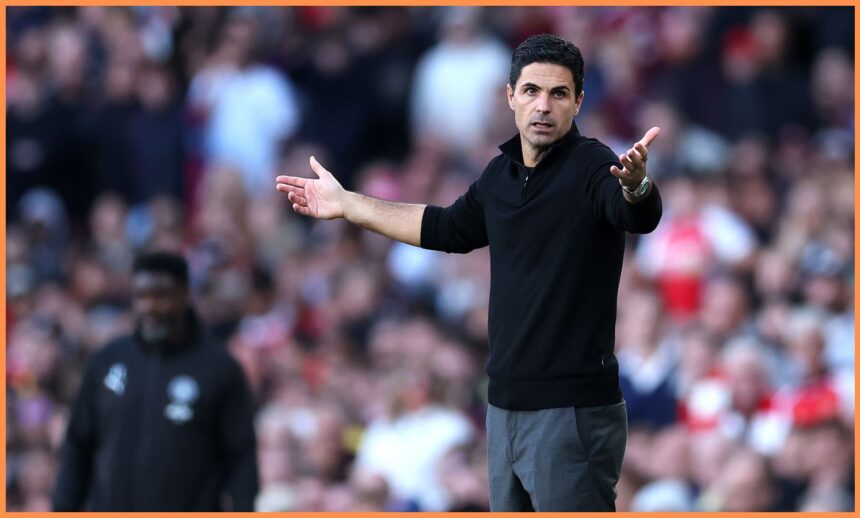 Arsenal manager Mikel Arteta