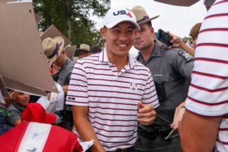 Colin Morakawa wants "absolute confusion" with the Ryder Cup crowd