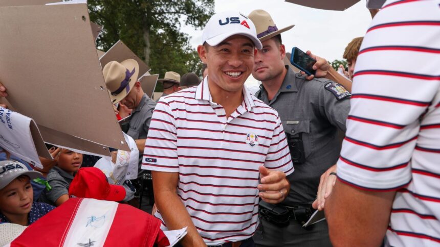 Colin Morakawa wants "absolute confusion" with the Ryder Cup crowd