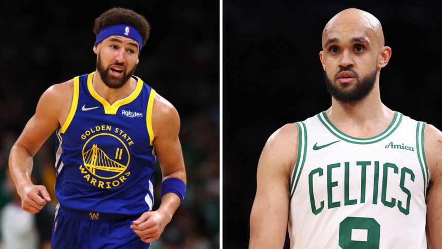 Derrick White shares what Clay Thompson said he helped him in the Boston Celtics title run