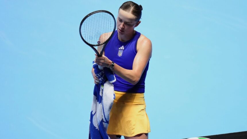 ElinaSvitolina 'Not in the right emotional space', ending the season