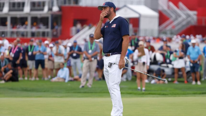 Europe holds a 7-point lead to enter the Ryder Cup single