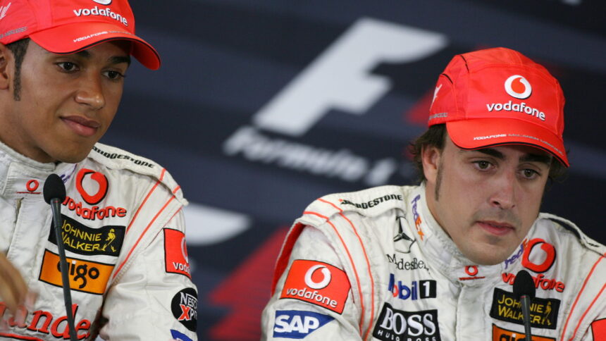 Fernando Alonso recalls the 2007 "anti-Phenand" car during Lewis Hamilton's rivalry