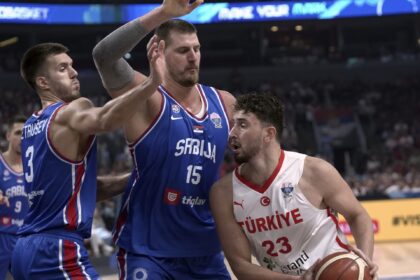 Forgetting "Baby Jokic" Alperen Sengung gets a great new nickname after dominating NBA rivals in the Eurobasket thriller