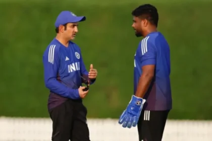 Gautam Gambhir and Sanju Samson