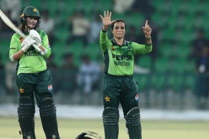 Sidra Ameen of Pakistan Women