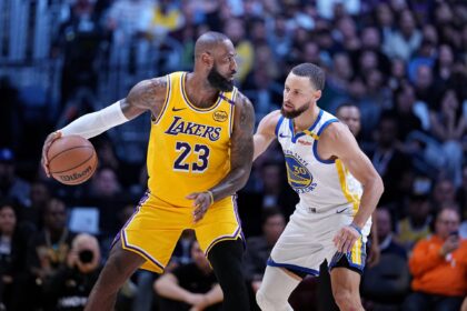 Golden State Warriors fans have told them to look at LeBron James' case when setting goals for next season.