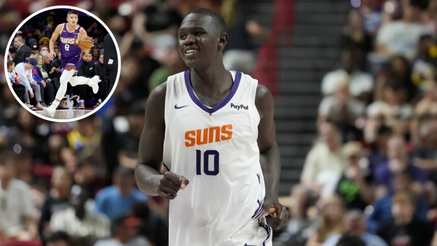 Grayson Allen can't believe what Kamanmaruach did on the first day of Phoenix Suns training camp