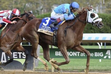 Gun Song is a victory in the Beldam Stakes