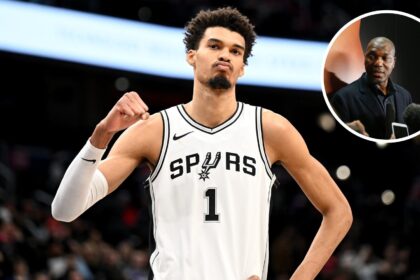 Hakeem Olajuwon "You don't need it" Victor Wembanyama U-turn to post training images of the star