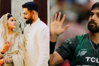 Haris Rauf With Wife